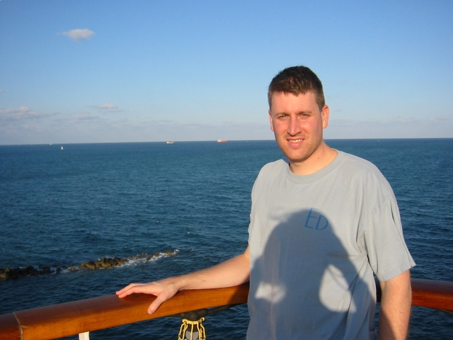Scott on the way out to sea